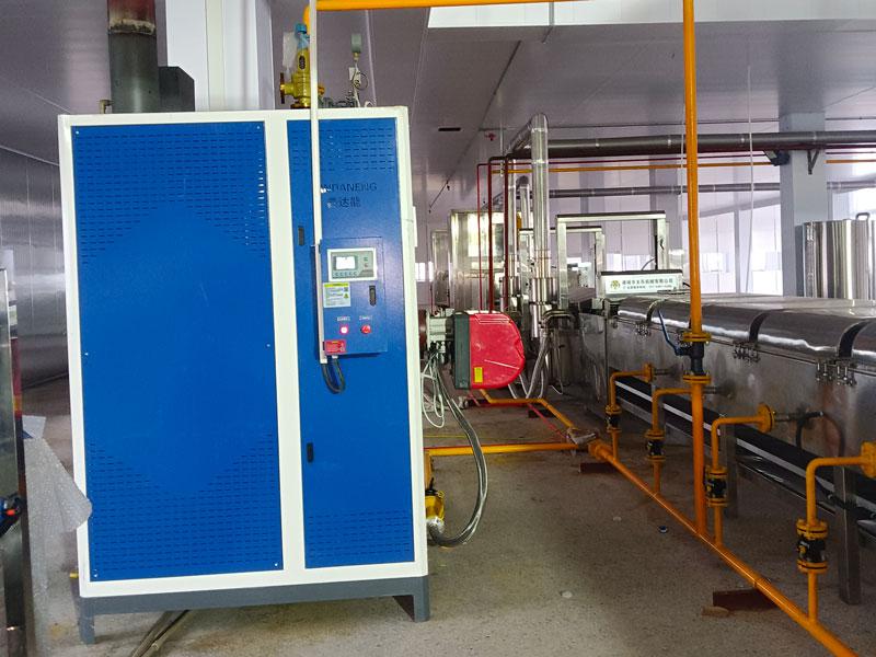 鑫达能蒸汽发生器用于食品烘干