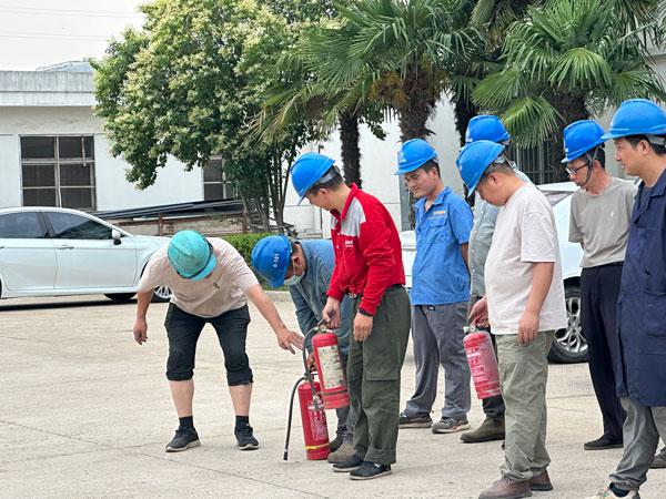 鑫达能2025年开展消防演练