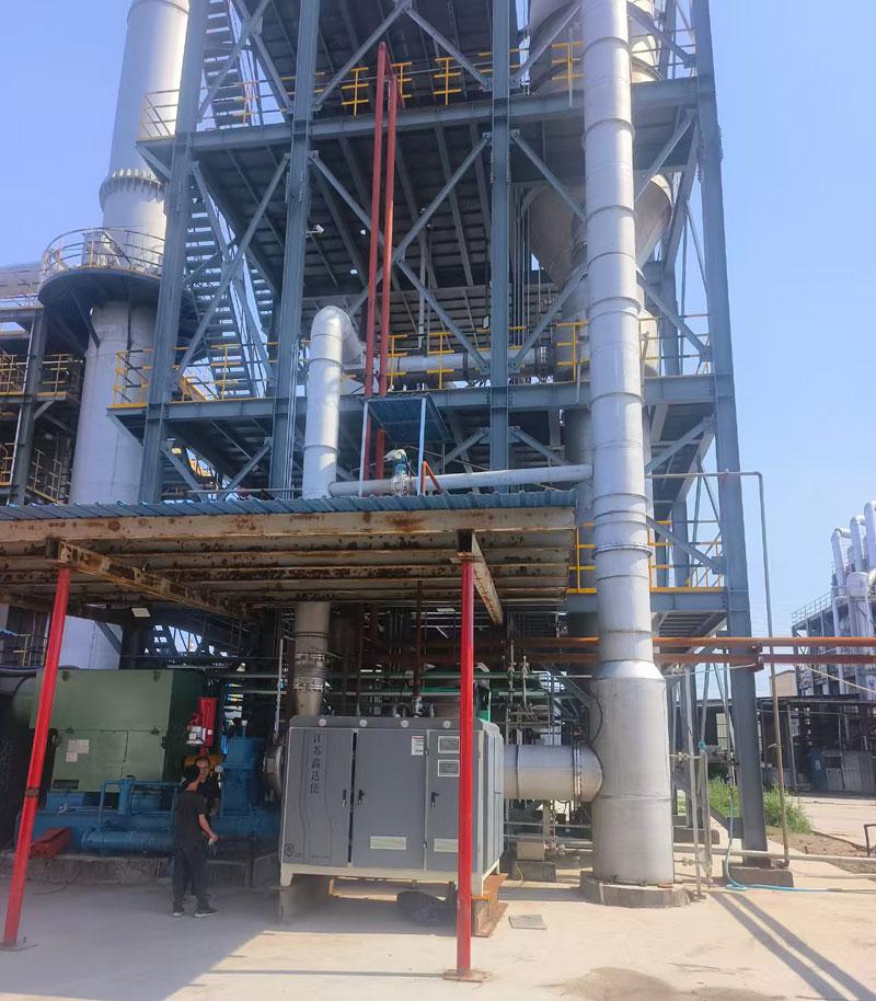 鑫达能432kw蒸汽发生器用于化工企业