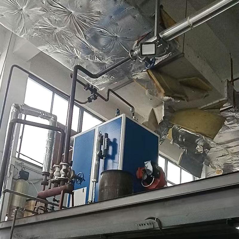 鑫达能蒸汽发生器用于纺织厂